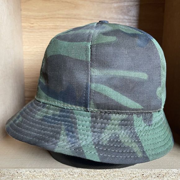 Vintage Original Jones Bucket Hat Cap Camo Water Resistant Sz Medium Rare Lined - Picture 2 of 13